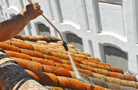 Nettoyage de toitures - Ordan-Larroque